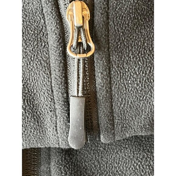 Marmot‎ Mens Windstopper Black Full-Zip Fleece Jacket Large Pockets Velcro Cuffs - Picture 14 of 15